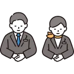 Hotel Staff Bowing Upper Body SVG Icon